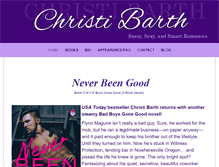 Tablet Screenshot of christibarth.com